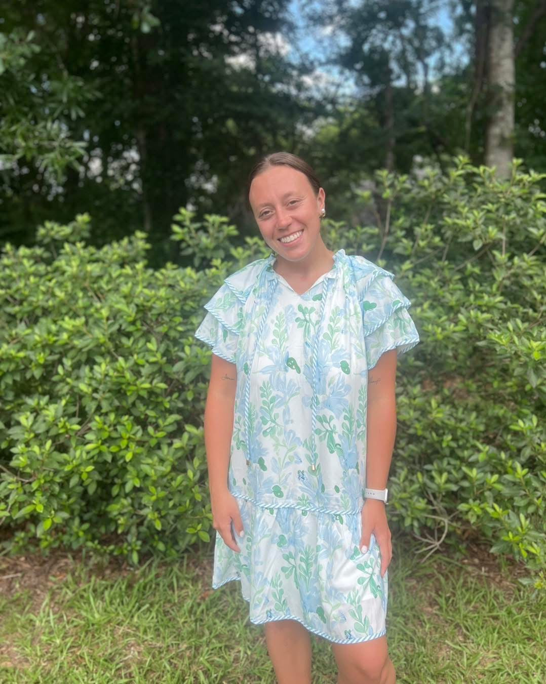 The Bluebell Bloom Dress - Cottage Cuties Boutique LLC