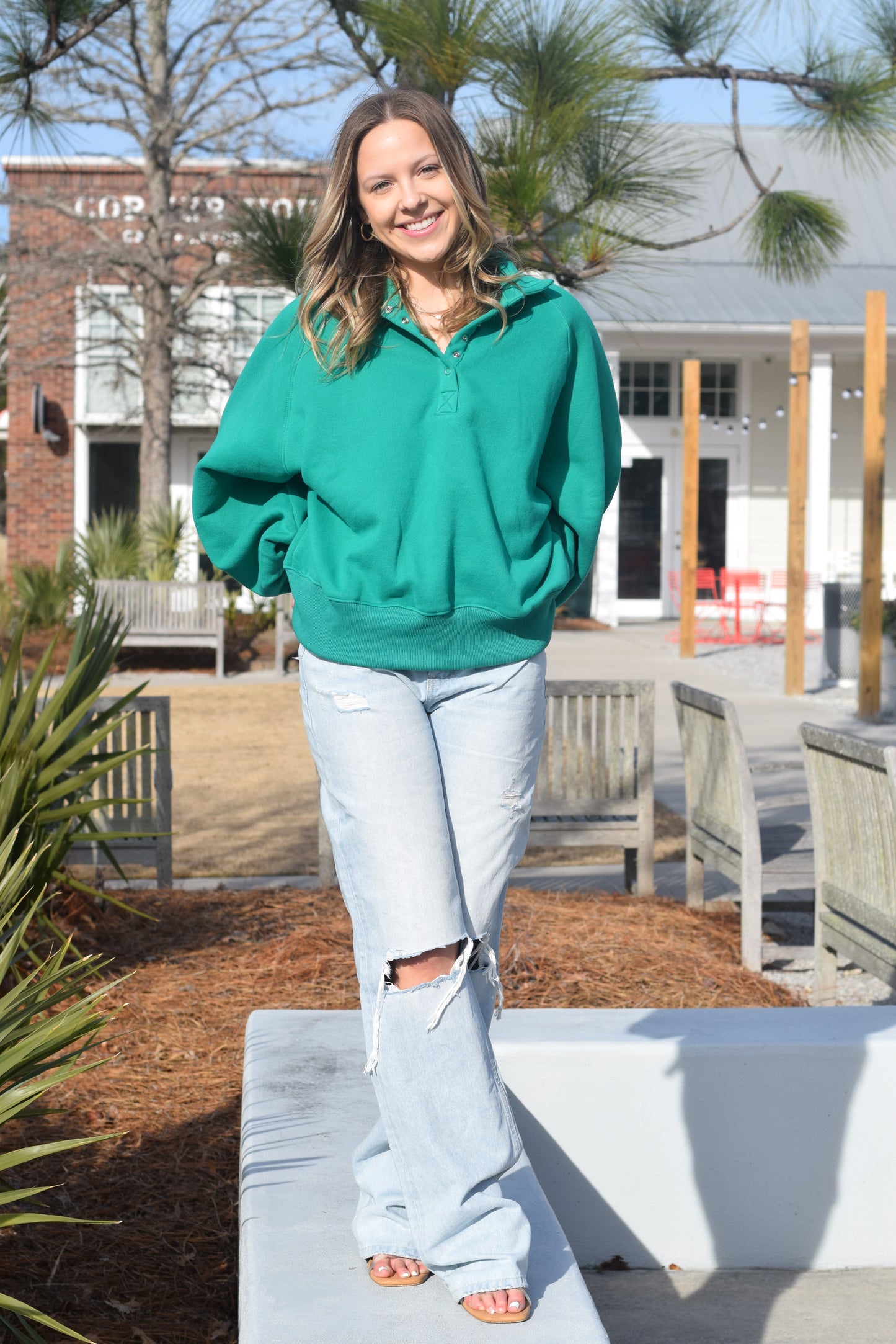 Piper Sweatshirt Green