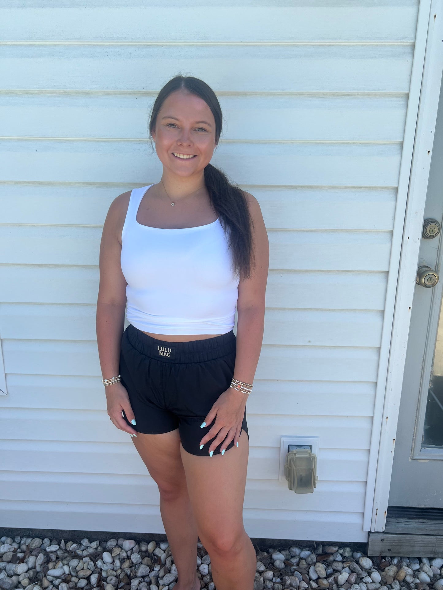 Lulu Mac Solid Shorts – Black - Cottage Cuties Boutique LLC