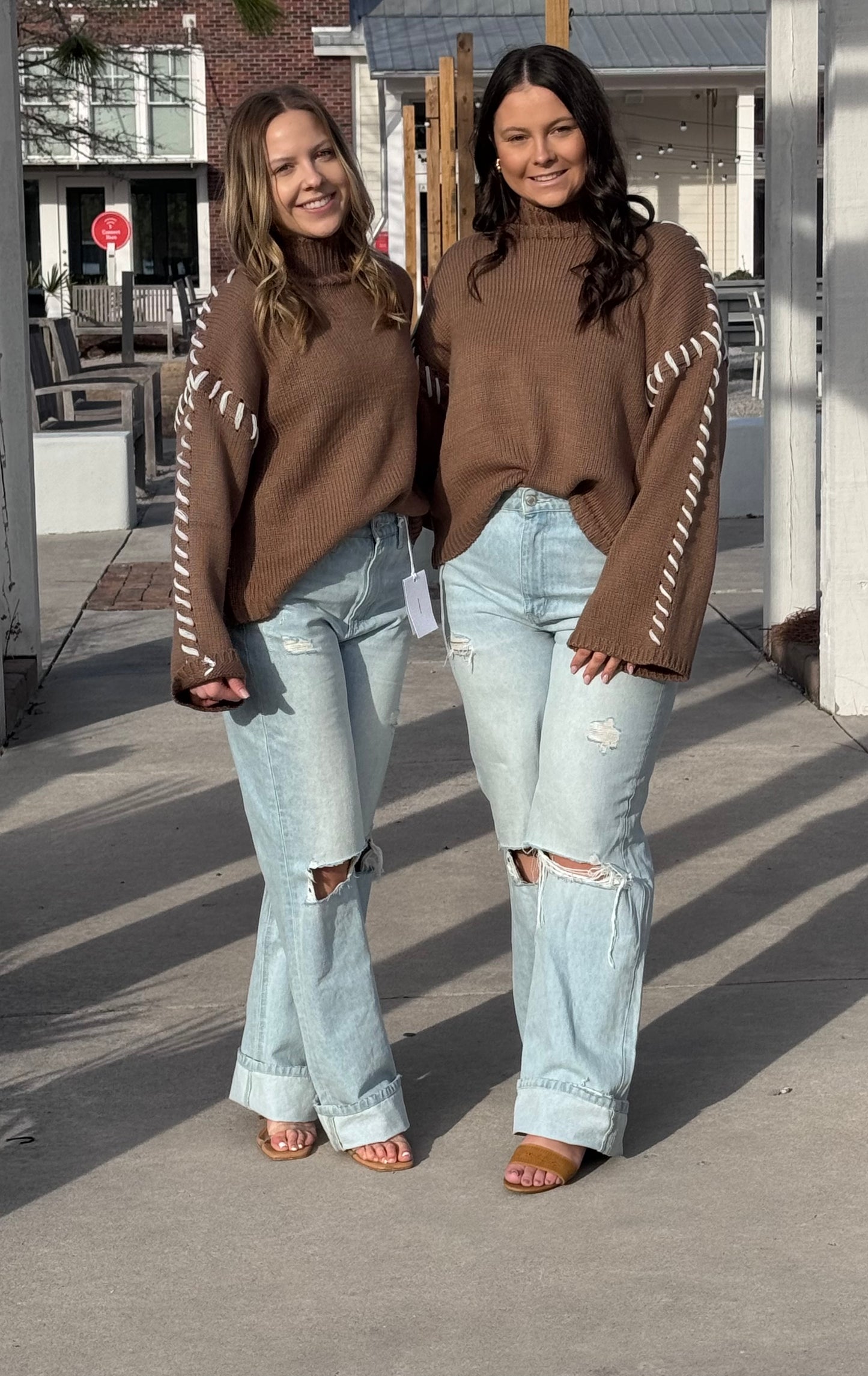 90s High Rise Vintage flare - Cottage Cuties Boutique LLC