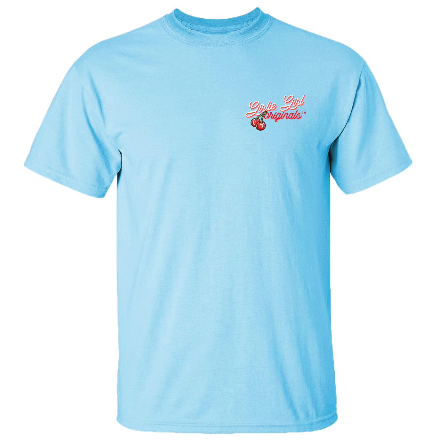 GIRLIE GIRL ORIGINALS CHERRY ON TOP COW T-SHIRT - Cottage Cuties Boutique LLC