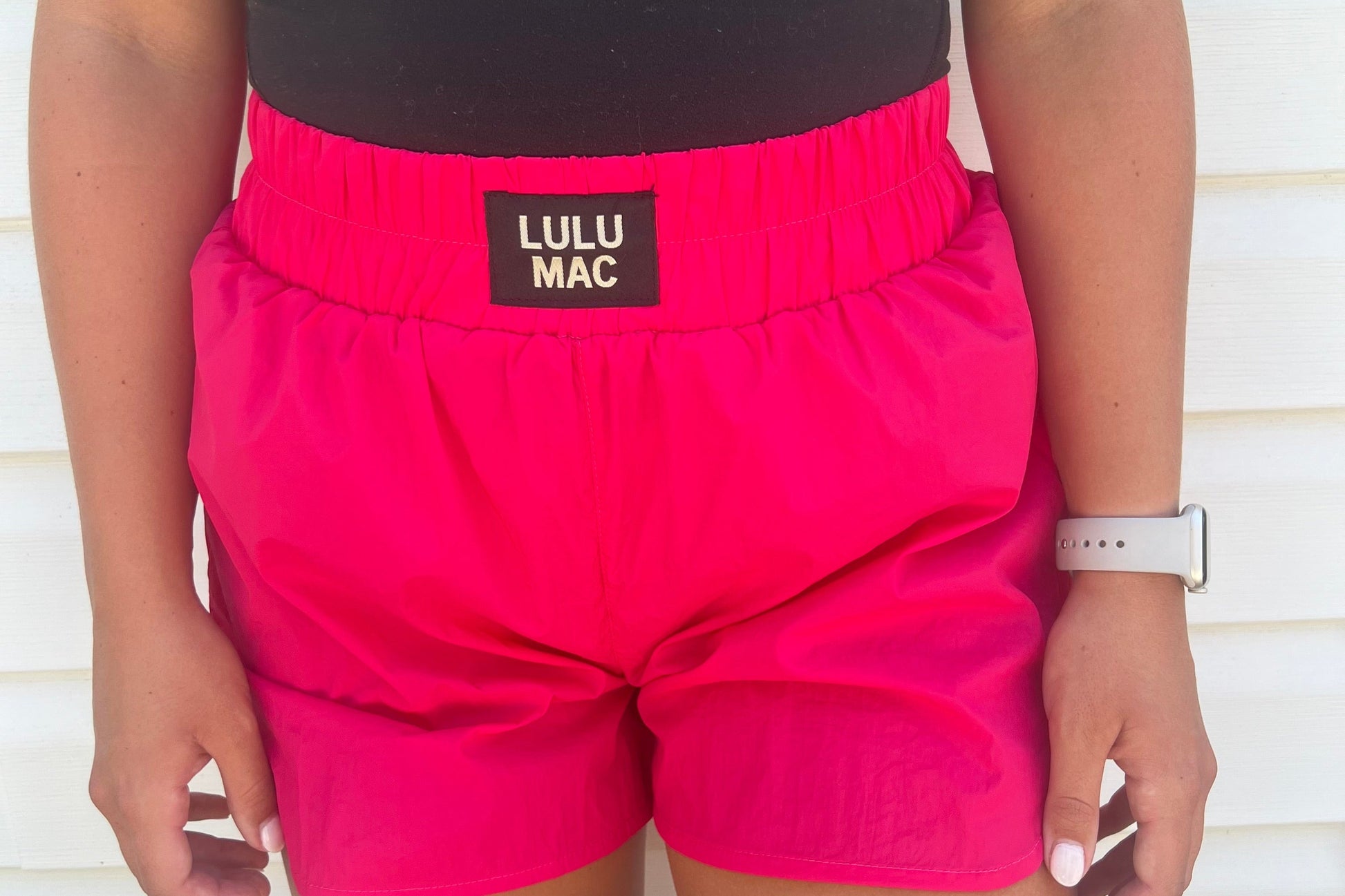 Lulu Mac Solid Shorts – Hot Pink - Cottage Cuties Boutique LLC