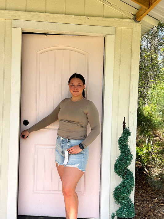 Coastal Cutie Denim Shorts