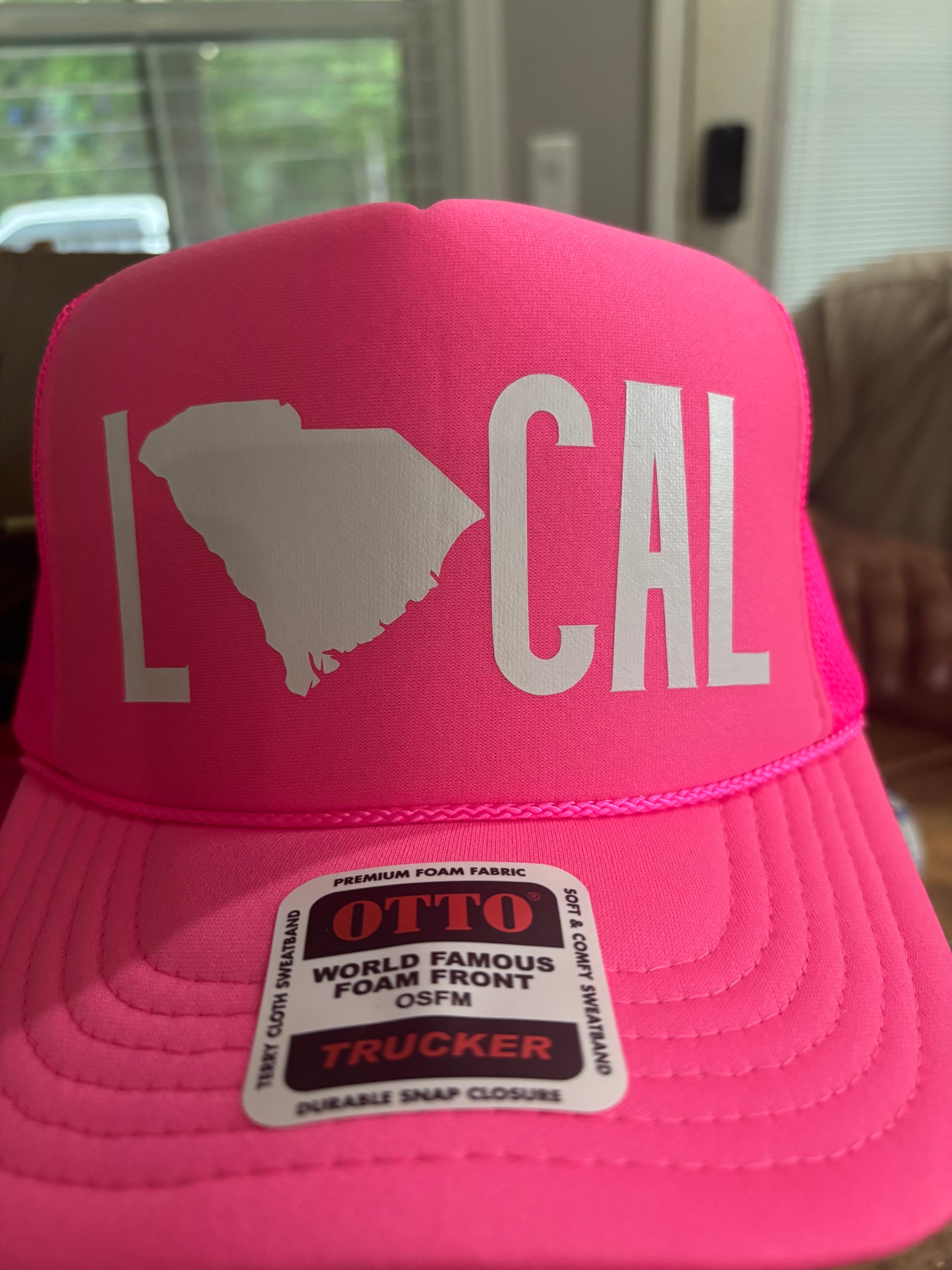 LOCAL SC State Trucker Hat  - Cottage Cuties Boutique LLC